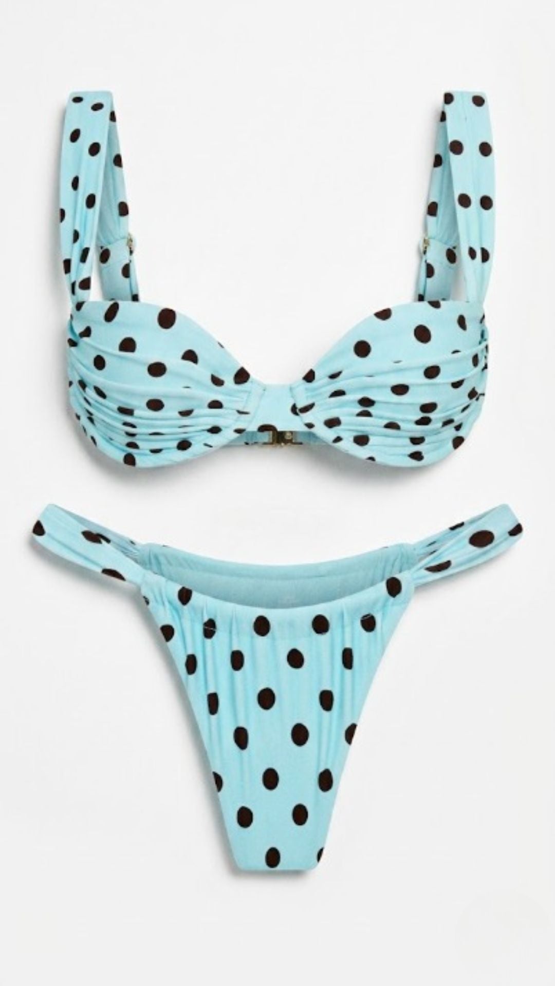 Rhodes™ | Bikini Polka Celeste