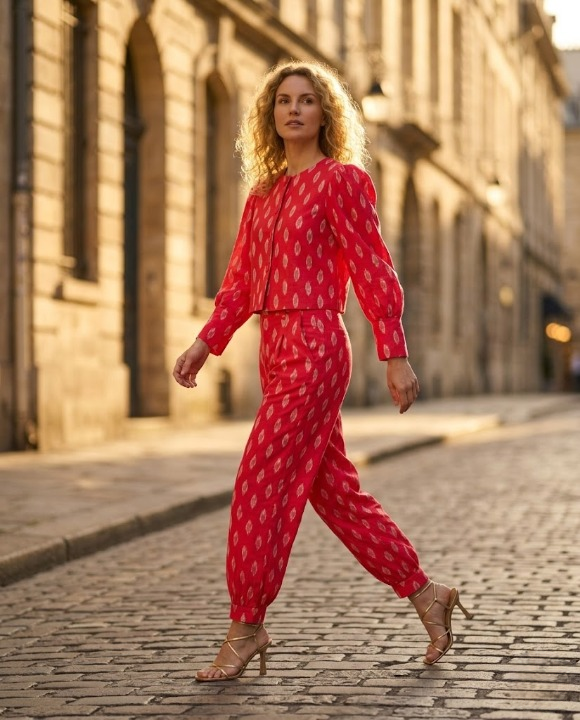 Elsa™ | Pantalón Rojo