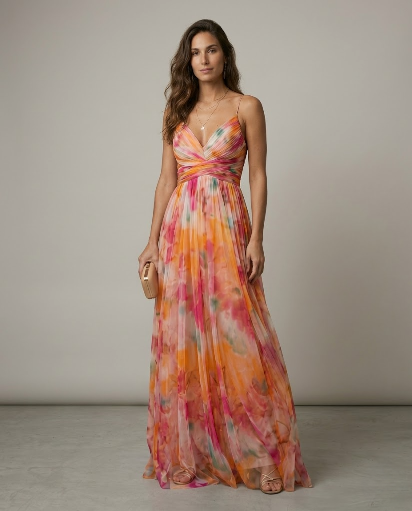 Mariela™ | Vestido Tul Floral