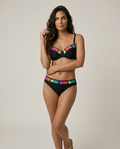 Bikini Push-Up Color Block