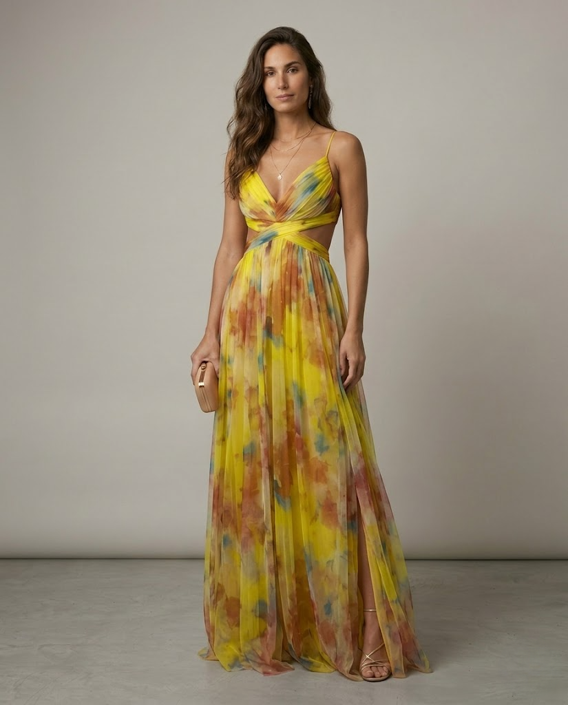 Mariela™ | Vestido Tul Floral