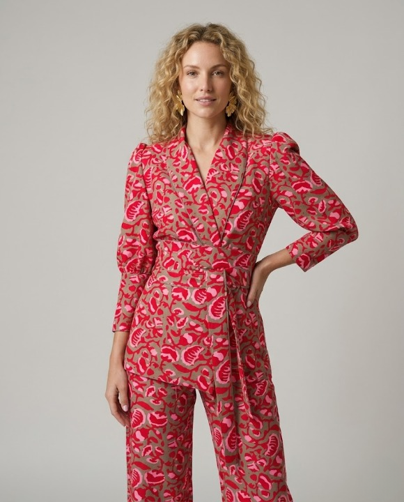 Perla™ | Chaqueta Carmesí