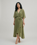 Marina™ | Vestido Chiffon Escote V
