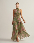 Olivia™ | Vestido Halter Ligero