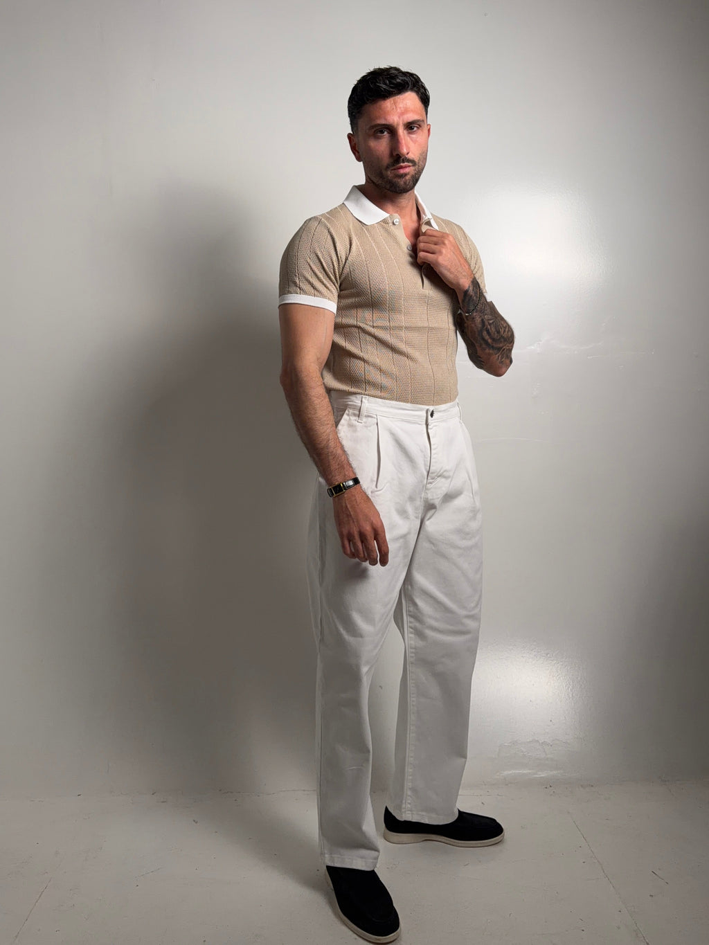 Milano™ | Polo Calado Bicolor
