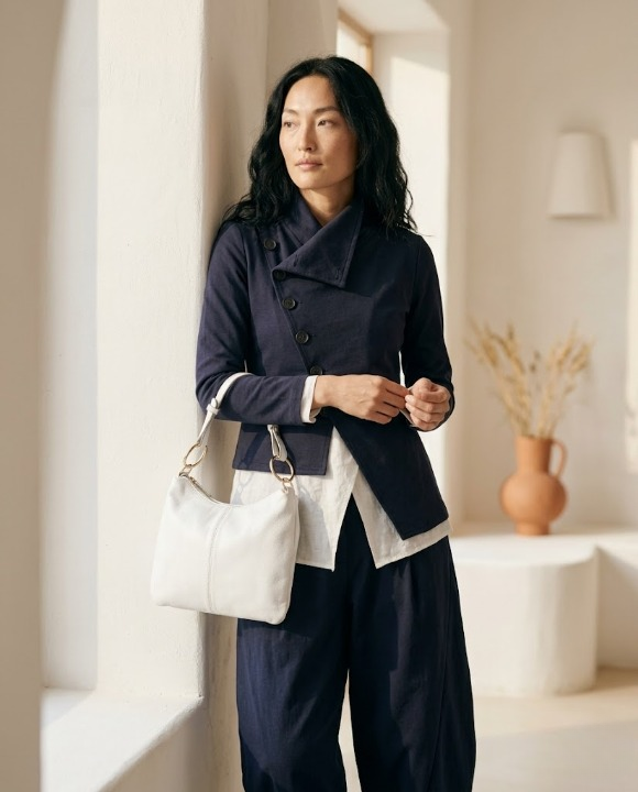Fabiana™ | Chaqueta Asimétrica Elegante
