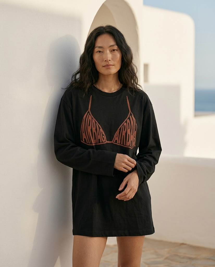 Nebbia™ | Vestido Camiseta Oversize
