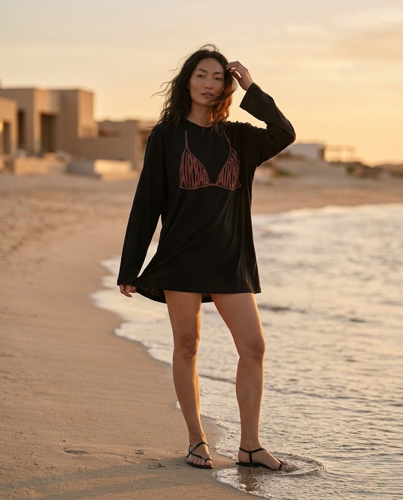 Nebbia™ | Vestido Camiseta Oversize