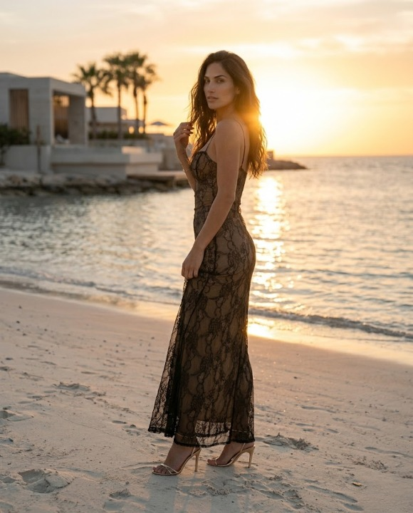 Alessia™ | Vestido Encaje Transparente