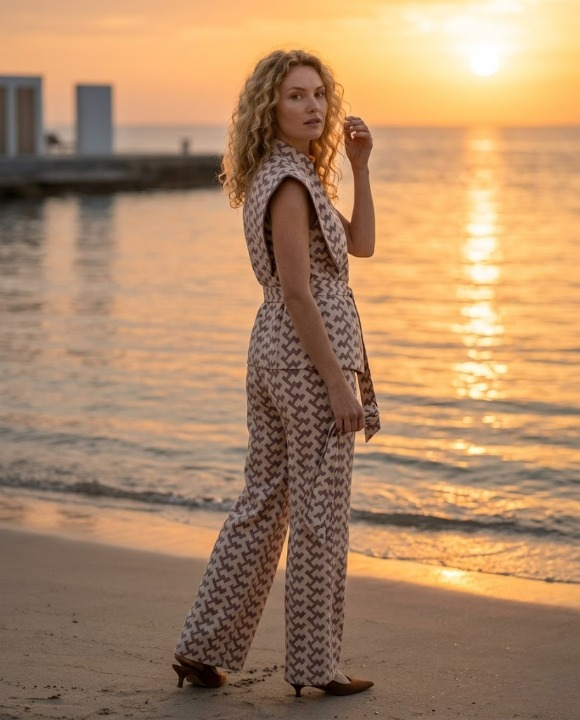 Ainara™ | Pantalón Beige