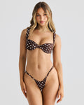 Rhodes™ | Bikini Polka Chocolate