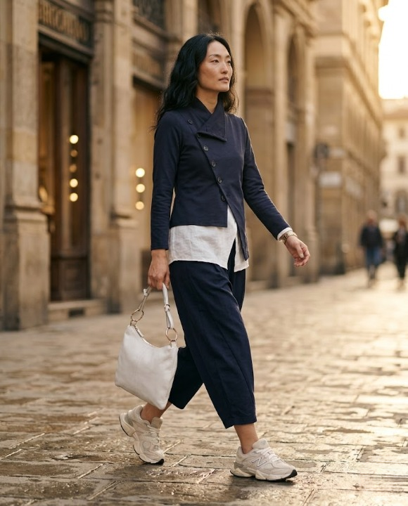 Fabiana™ | Chaqueta Asimétrica Elegante